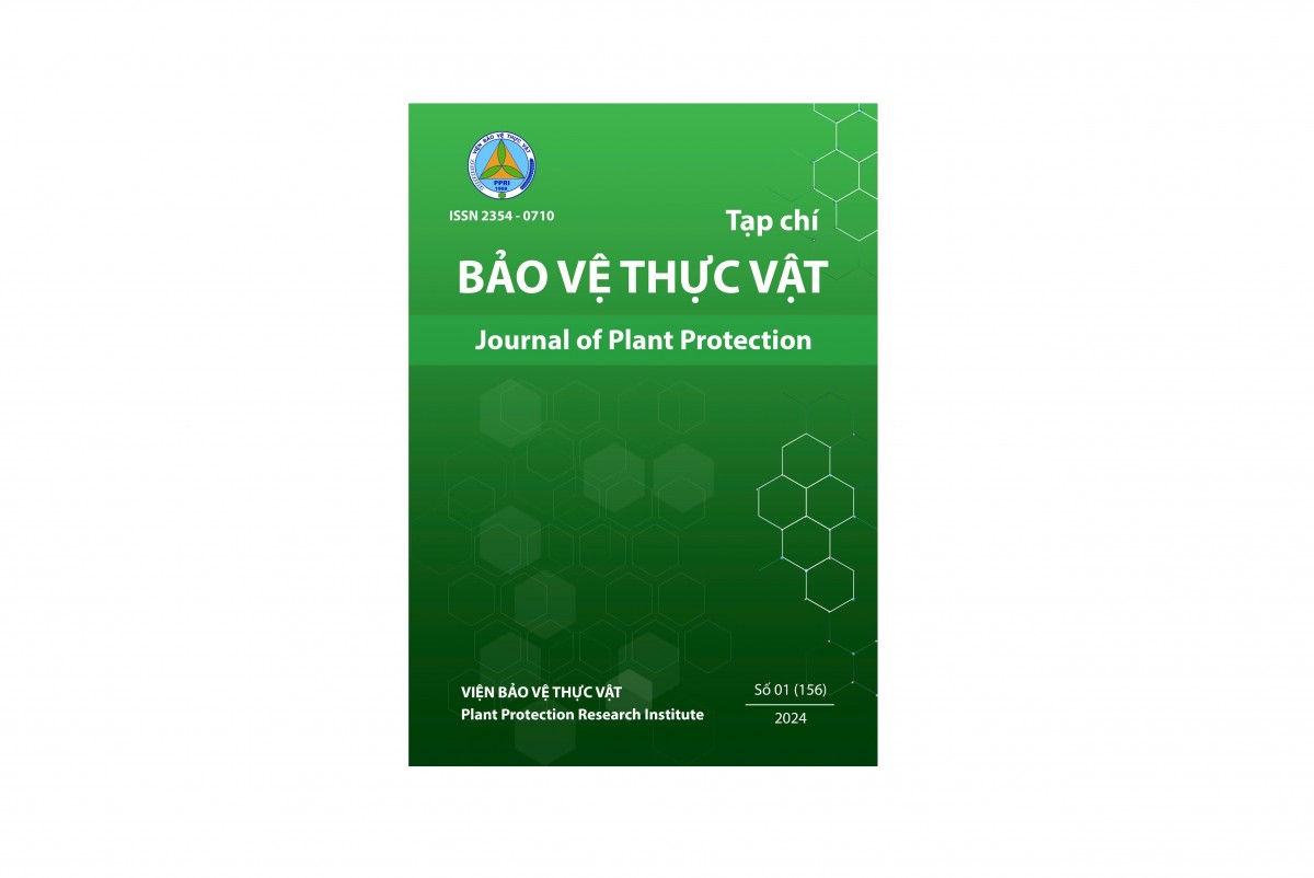 Tạp chí bảo vệ thực vật số 5 năm 2024